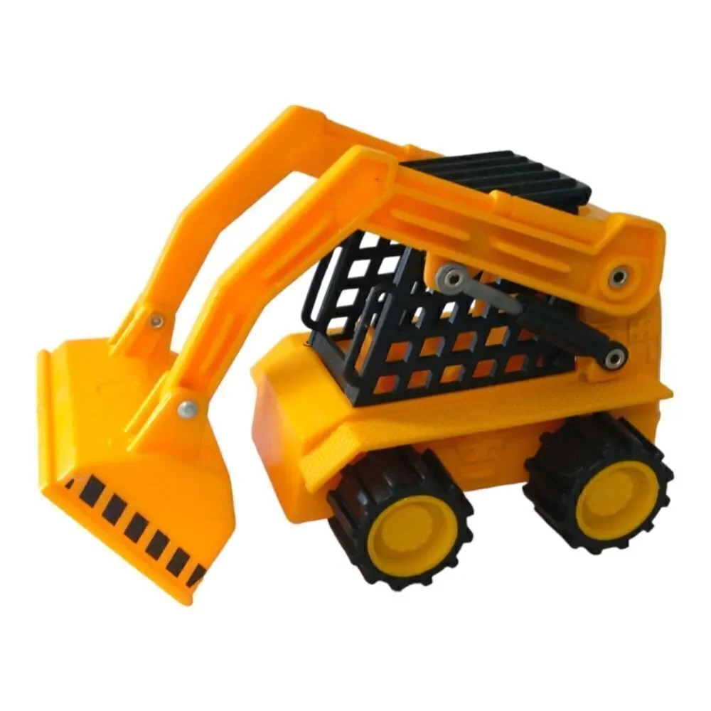 Soma Mighty Wheels Skid Steer Front End Loader Toy Vehicle Construction‎ Vtg 90s